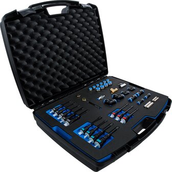 Set adapters en leidingen voor digitaal druk- en compressietester BGS 63410