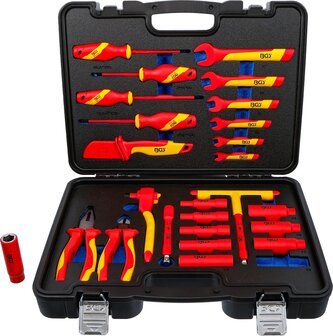 VDE-dopsleutelset aandrijving 10 mm (3/8) 25-dlg