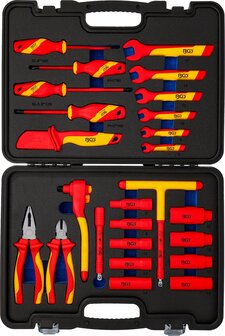 VDE-dopsleutelset aandrijving 10 mm (3/8) 25-dlg