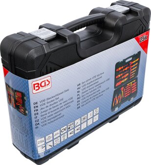 VDE-dopsleutelset aandrijving 10 mm (3/8) 25-dlg