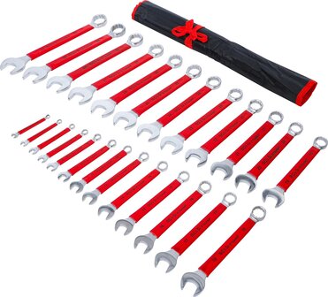 Steekringsleutelset met antislip handgreep 6 - 32 mm 25-dlg