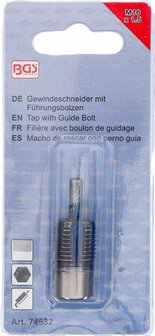Draadsnijplaat met geleidepin voor temperatuursensoren M16 x 1,5