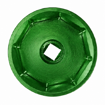 Scania 10-wiel cabine derde as moerdop 3/4" 95 mm