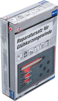 Reparatieset voor gloeibougie schroefdraad M8 x 1,0