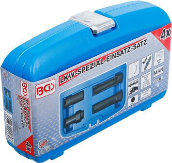 Bgs Technic Speciale vrachtwagen-dopsleutelset 4-delig