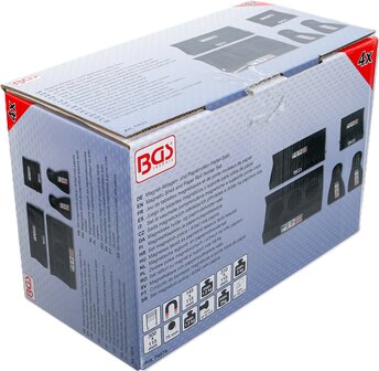 Magnetische legbord- en papierrolhouderset 4-dlg