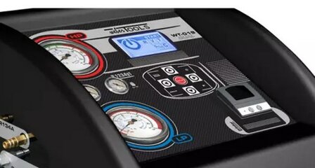 Aircoservice apparaat dual gas