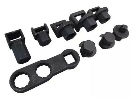 Hulp/multiriemspanner gereedschap set