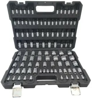 Torx-Dopsleutel Set 1/4+3/8+1/2 101-dlg