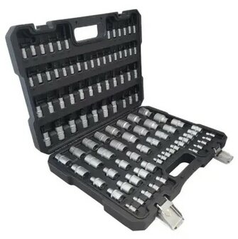 Torx-Dopsleutel Set 1/4+3/8+1/2 101-dlg