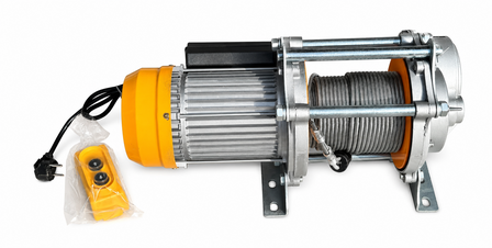 230V Elektrische Lier &ndash; Hefvermogen 500 kg