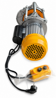 230V Elektrische Lier &ndash; Hefvermogen 500 kg