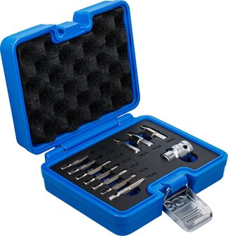 Schroeven uitdraaiset voor defect T-profiel (voor Torx) T10 - T55 11-dlg