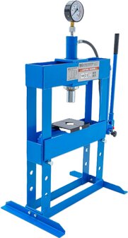 Hydraulische werkplaatspers tafelmodel  10 ton