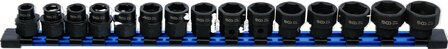 Kracht dopsleutelset zeskant extra vlak (1/2) 10 - 24 mm 15-dlg