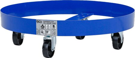 Bgs Technic Standaard olietrommelwagen voor 200 liter vaten