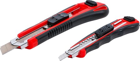 Set universele afbreekmessen mesbreedte 9 / 18 mm 2-dlg