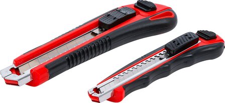 Set universele afbreekmessen mesbreedte 9 / 18 mm 2-dlg