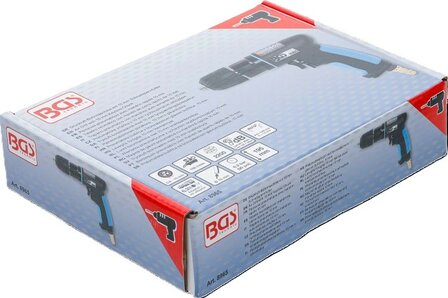 Bgs Technic Luchtdrukboor met 10 mm snelspanboorhouder, Composite Housing