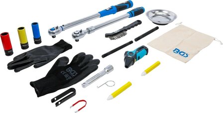 Wielwisselserviceset 12,5 mm (1/2) 18-dlg