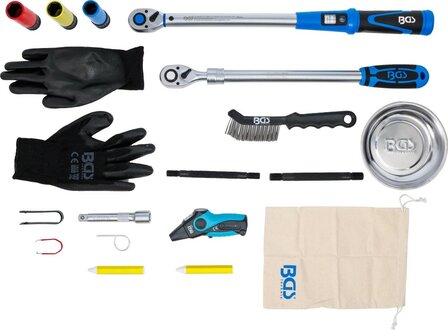 Wielwisselserviceset 12,5 mm (1/2) 18-dlg