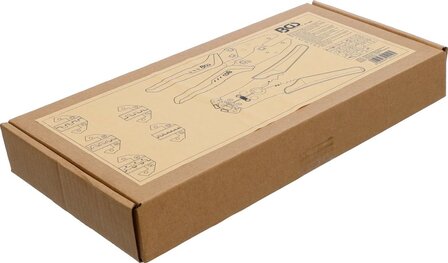 Bgs Technic 1/3 Gereedschap module 12-delig krimp &amp; strip tangen set