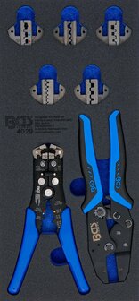 Bgs Technic 1/3 Gereedschap module 12-delig krimp &amp; strip tangen set