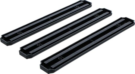 Set magneetstrips vlak 330 mm 3-delige