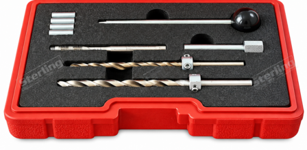 Schroefdraadreparatieset voor injectorbevestigingsbouten 10 stuks