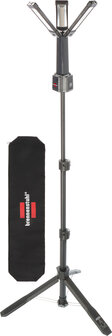 Oplaadbare LED-bouwlamp met statief, 2500 lm, IP65