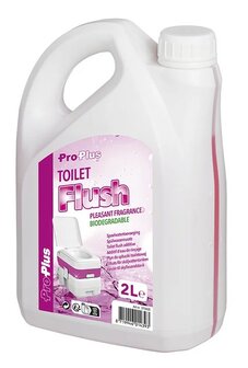 Toiletvloeistof 2 liter spoelwatertoevoeging roze x6 stuks