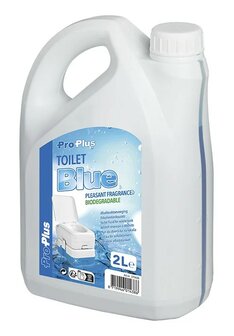 Toiletvloeistof 2 liter afvaltanktoevoeging blauw x6 stuks