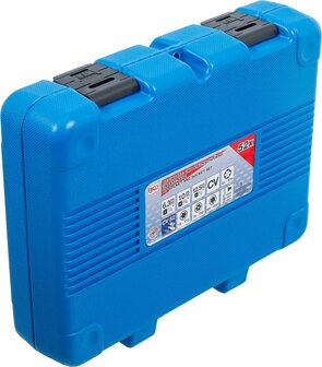 Bit- en dopsleutelset E-profiel / T-profiel (voor Torx) / T-profiel (voor Torx) mt boring / TP-profiel (voor Torx Plus) 52-dlg