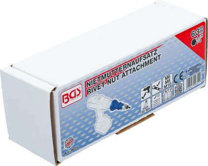 Bgs Technic Popmoerhulpstuk M6 / M8 / M10