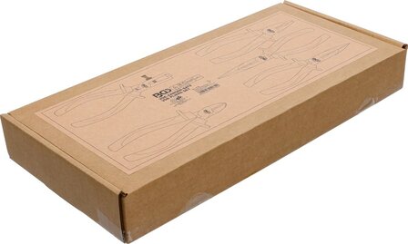 Bgs Technic 1/3 gereedschapskist: 5-delige VDE-tangenset
