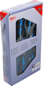 Schroevendraaierset met diamantcoating 6-dlg