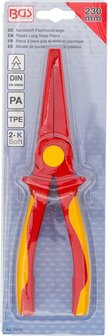 Kunststof plat-/rondbektang met beschermingsisolatie 230 mm