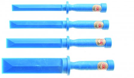 Bgs Technic Kunststof schraper set 19 - 22 - 25 - 38 mm breed 4 stuks