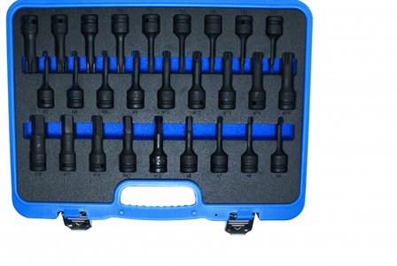 Bgs Technic Kracht bitset, inbus, torx, veeltand, 27 delig