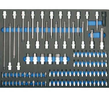 Bgs Technic 3/3 Gereedschap module 101-delig bits en bit dopsleutels