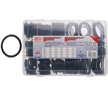 Bgs Technic O Ring assortiment XXL, diameter 18-50 mm, 285 delig