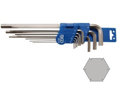 Bgs Technic Speciale L-Type Sleutel Set interne zeshoek 1,5 - 10 mm 9 delig