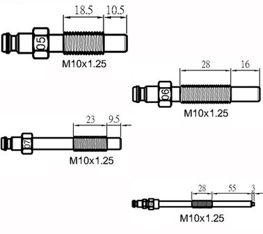 Bgs Technic Compressietestset voor benzine- en dieselmotoren