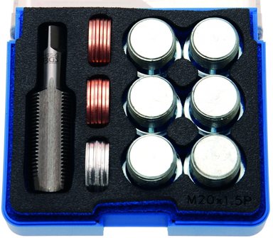 Bgs Technic Reparatieset voor olieaftap schroefdraad M20 x 1,5 mm