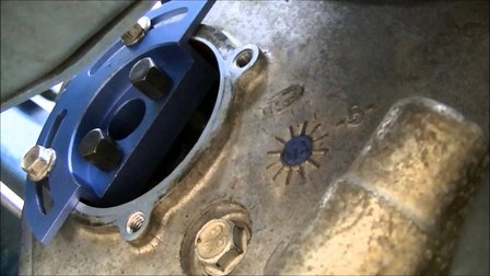 Blokkeergereedschap waterpomppoelie voor Opel Ecotec-motoren