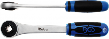 Bgs Technic Doorsteek ratelsleutel 12,5 mm (1/2)