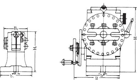 Semi-universele verdeelkop TA125 M2 -25kg