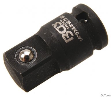 Bgs Technic Adapter verloop 1/4 binnen&gt; 3/8 buiten