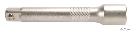 1/2 Extension Bar, satin chrome plated, 125 mm