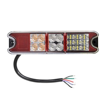 Achterlicht 5 functies 192x51mm 21LED